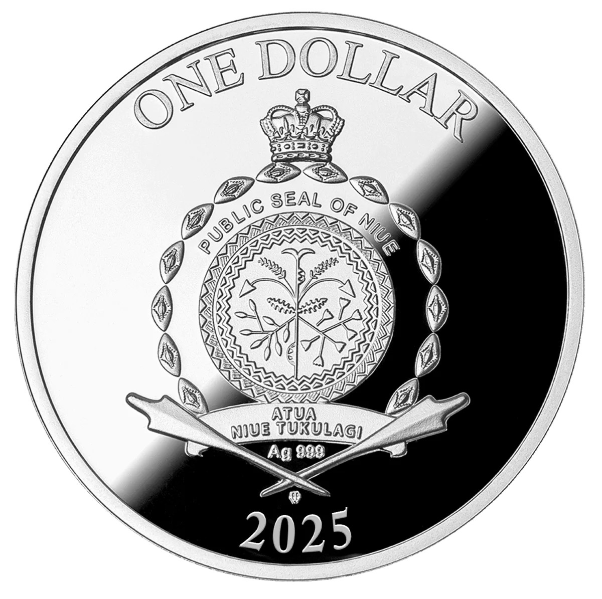 2025 Niue Year of the Snake 7 Elements 17.50 Gram Silver Proof Coin