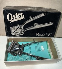 Vintage Oster Model "B" Hair Clipper w/ Original Box Made in USA 236
