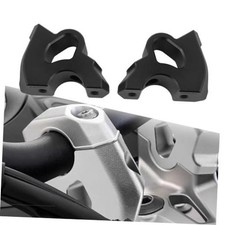 Motorcycle Handlebar Risers Clamp CNC Handle Bar Mount Clamps Riser Black