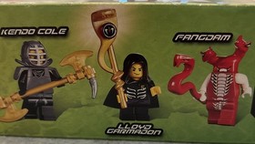 LEGO NINJAGO Fangpyre Wrecking Ball 9457 EXCLUSIVE Kendo Code &Weapon  NEW 2012
