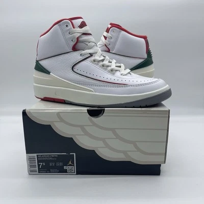 Nike Air Jordan 2 Retro Origins DR8884-101 Herren Größe 7,5 Basketballschuhe LEGIT - Bild 1 von 4