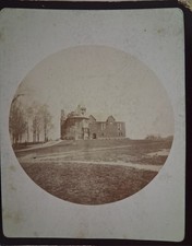 1870s-80s NEW PALTZ NEW YORK State Normal School PHOTO 4"x5" Coutant
