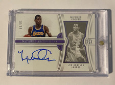2022-23 National Treasures Michael Cooper auto /99