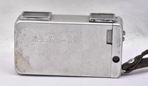 Vintage Minolta 16 Spy Camera Subminiature 16MM Rokkor Lens Japan 1960's w/case