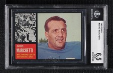 1962 Topps Gino Marchetti #8 BGS 6.5 HOF 0q3