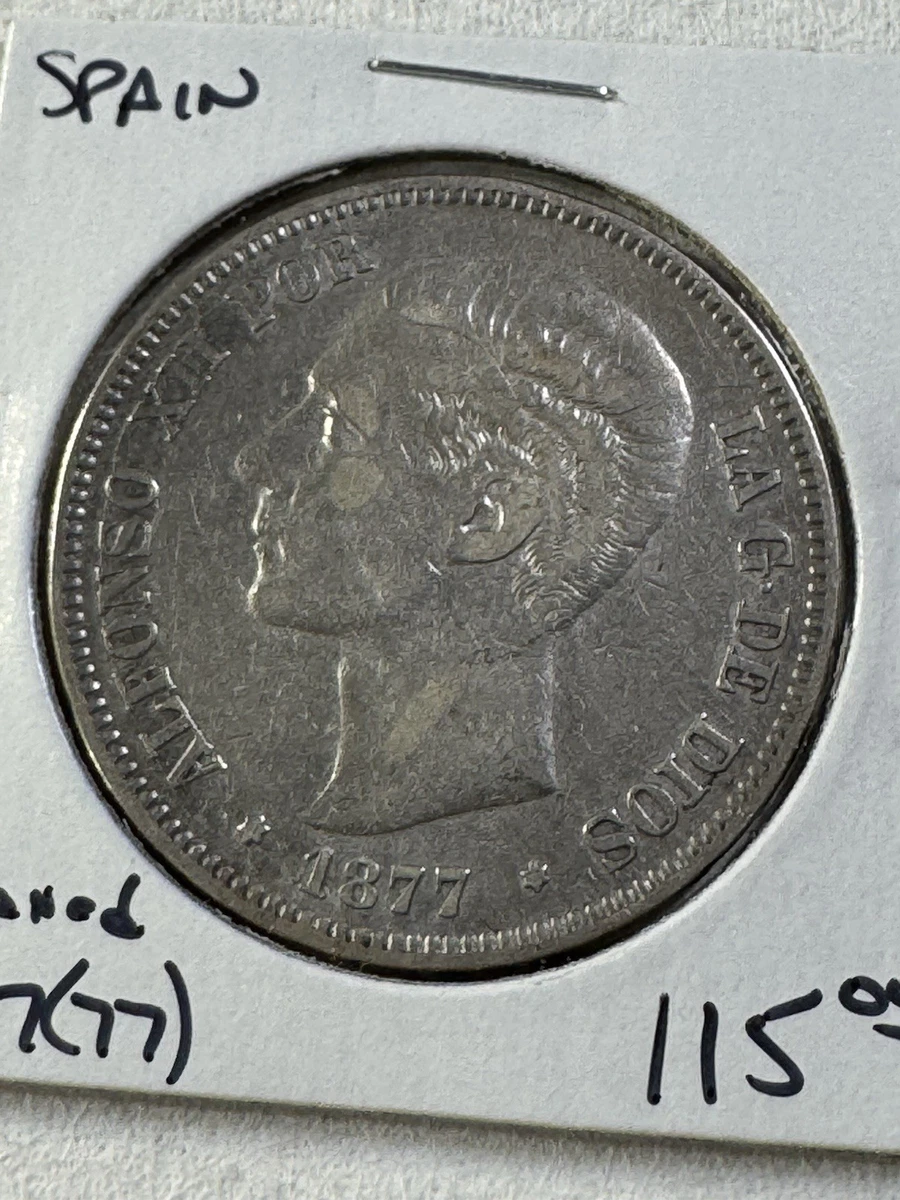 1877 Year Spanish Coins for sale | eBay