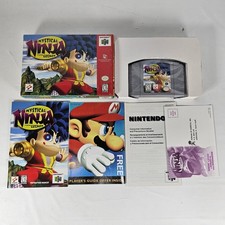 Mystical Ninja Starring Goemon Nintendo 64 N64 1998 Complete CIB MINT CELLOPHANE