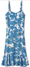 Cabi New NWT Botanical Dress 6761 Blue White XS - XL Was 139