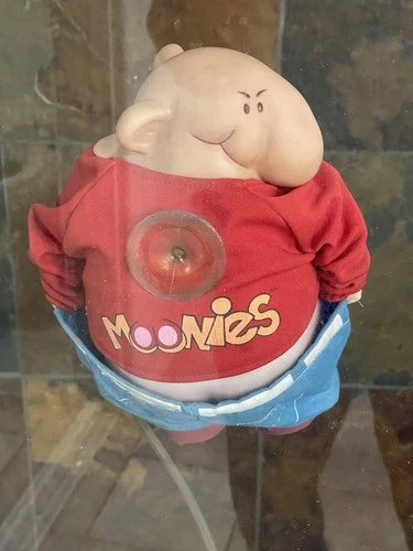 Moonies Gag Gift  Figure  W/Suction Cup-Original Clothes  No Box