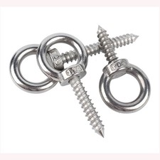 Lifting Eye Bolts Self Tapping Screws A2 304 Stainless Steel M4 M5 M6 M8 M10 M12