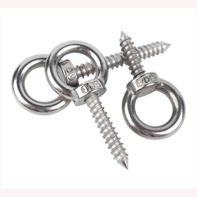 Lifting Eye Bolts Self Tapping Screws A2 304 Stainless Steel M4 M5 M6 M8 M10 M12