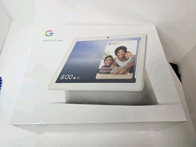 Google Nest Hub Max Smart Speaker - Chalk (GA00426-US) for sale
