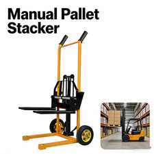 Hand-pushed Hydraulic Lift Hand Truck - 200kg Loading Capacity