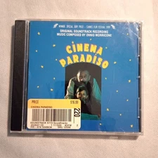 Cinema Paradiso [Original Soundtrack Recording] by Ennio Morricone (1992 CD) DRG