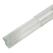 02 Icicle Clear Stringers Oceanside Compatible 96 COE 5 oz Tube Fusing Supplies