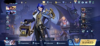 Mobile Legends Bang Bang Account (NA Server) (USA SERVER) Moonton