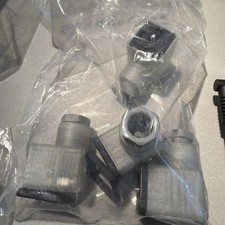 4X Festo PEV-1/4-WD-LED-24 Angle Socket 164274