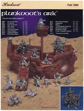 Hudson Pewter PLUNKVOOT's ARK 2 catalog pgs 1989, 1990 shows complete collection