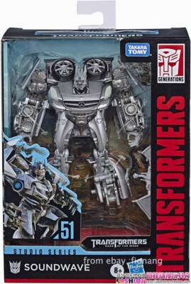 Hasbro  Studio Series 51 Deluxe Class Soundwave Action Figure