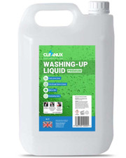 2 x 5 Litre Thick Washing Up Liquid 20% Concentrated Detergent Kitchen Dishes 1.59 per litre