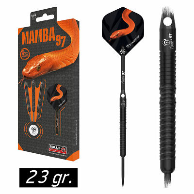     BULLS BULL'S Steel-Dart Steeldarts Mamba 97 Mamba97 M6 97% Tungsten 23 gr.
