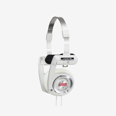 Supreme x Koss Portapro Headphones White - 23FW Supreme x Koss Portapro Headphones White - 23FW