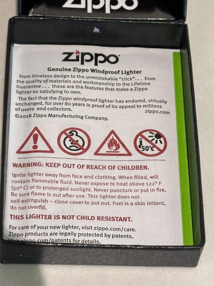 NEW Genuine Guns N' Roses Zippo Lighter feat. Appetite for Destruction