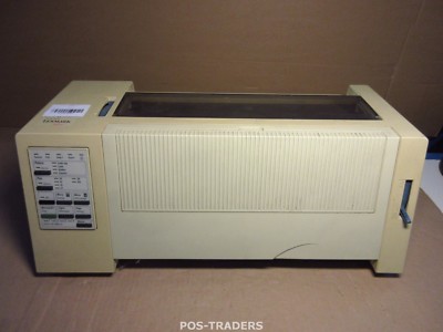 Lexmark 2380 Plus Dot Matrix Impact Form Printer Parallel 9-Pin CRACKED COVER
