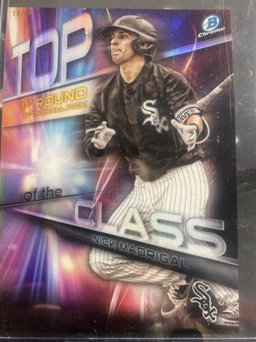 2018 Bowman Draft - Top of the Class Box Toppers #TOC-NM Nick Madrigal /99 (RC)