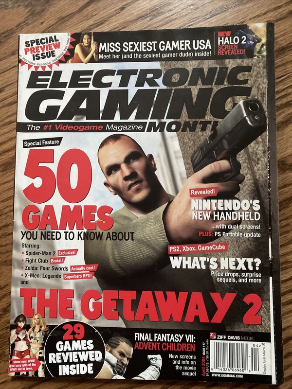 0014024069608 Electronic Gaming Monthly Magazine April 2004 The Getaway 2