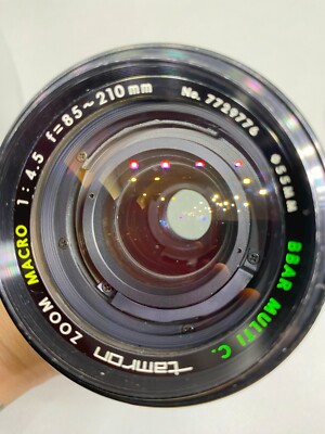 Tamron Objektiv 85 210 mm f/4,5 Multizoom Makro manueller Fokus Vintage Retro
