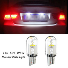 For Toyota Prius 2009-2023 Rear Number Plate Light Bulbs LED Light [Pack of 2]