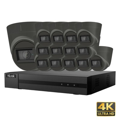 4K HIKVISION CCTV SYSTEM 8MP DVR NACHTVISION 60M IR IP67 UHD SICHERHEITSKIT BÜNDEL