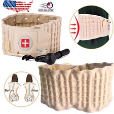 Lumbar Traction Belt Decompression Belt Back Brace Lumbar Support Extender Belt