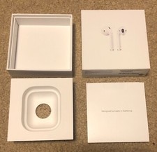 ORIGINAL APPLE AIRPODS A2032 2nd Generation EMPTY BOX MANUAL - BOX ONLY