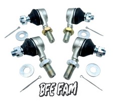 BFE Heavy Duty Chromoly Tie Rod Ends End Left Right Kit YFZ450 Raptor 700 700R