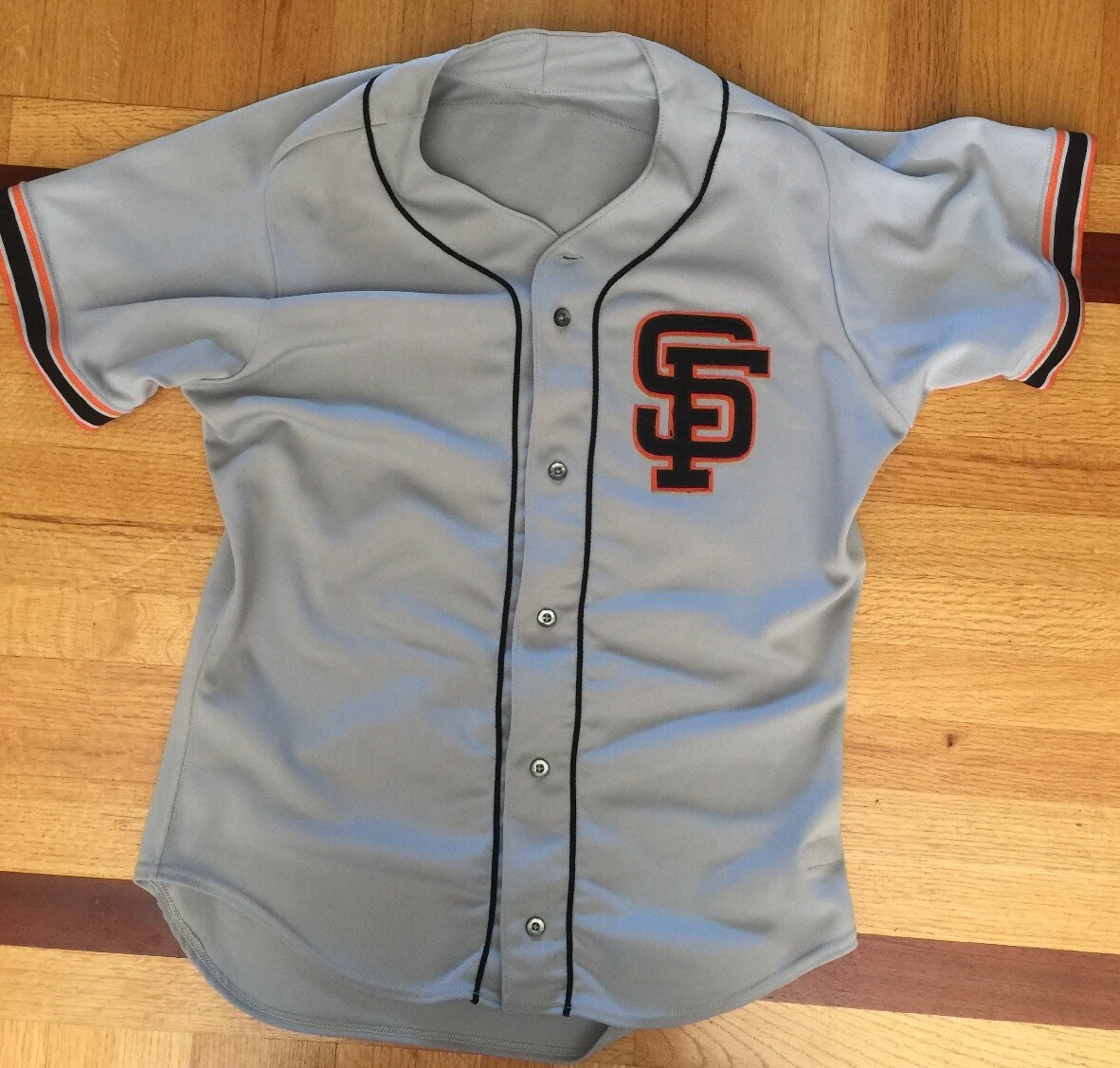 bonds game worn jersey