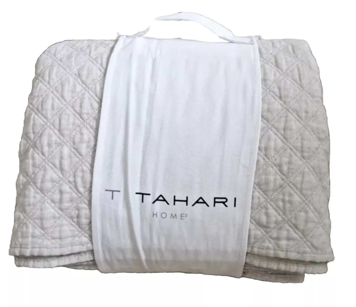Tahari home blanket stitch quilt sale