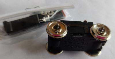 Tenshodo Hanazono WB24,5 24,5mm mit B Motor Drehgestell für OO/HO Trackwork 12V DC