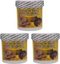 Veneno De Abeja Aceite De Vibora 5 oz. 3-Pack"The Original" Free Shipping.