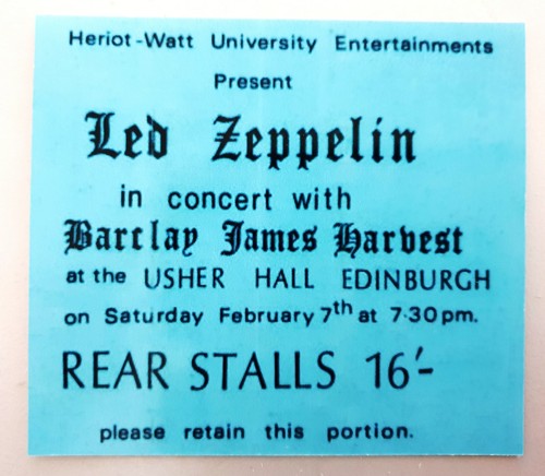 LED ZEPPELIN - MUSIC GROUP Various Reproduction CONCERT TICKETS Individual Sale - 第 2/37 張圖片