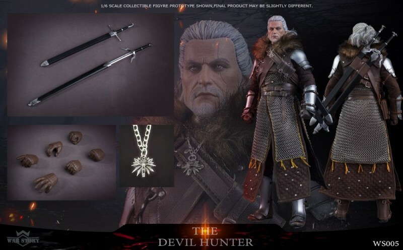 War Story 1 6 Soldier The Devil Hunter White Wolf Soldier Figure Toys Ws005 Gift Ebay