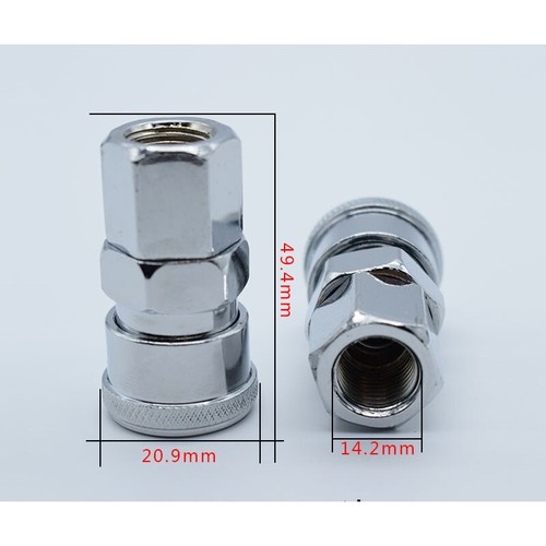 Air Line Hose Coupler Quick Release Female Male Fitting Connector Set Compressor - Picture 23 of 33
