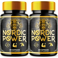 Nordic Power for Men Advanced Vitality Support Formula Supplement 120 Capsules