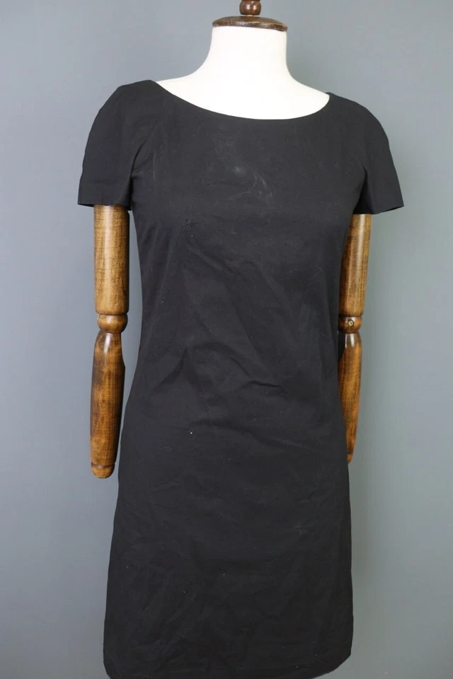 Vestido Jil Sander Línea A Talla 38 Gris Manga Corta Foto 4 de 4