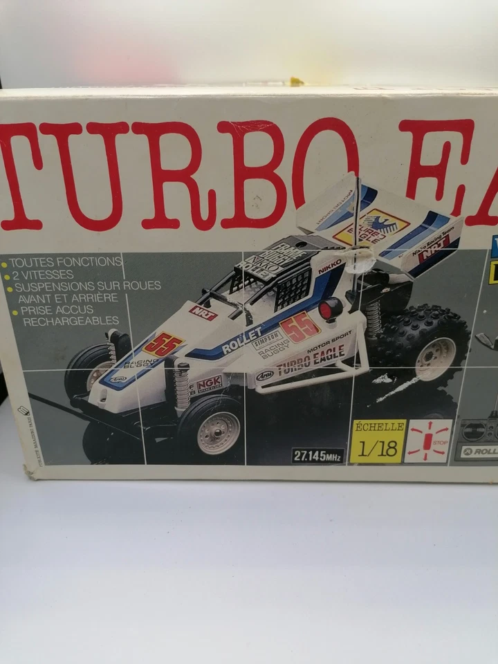 NIKKO- BUGGY-TURBO EAGLE- 1/18 Vintage - Photo 2/4