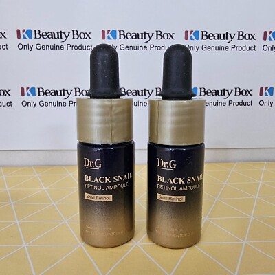 DR.G Black Snail Retinol Ampoule 10ml x 2EA Anti-Aging Ampoule Lifting Ampoule