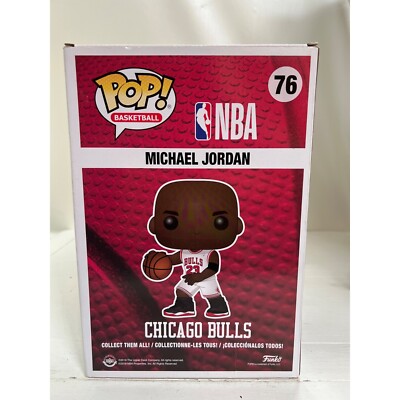 Funko Pop! Footlocker Exclusive NBA Michael Jordan (White Jersey) 10 inch Figure | eBay