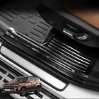 <!--F#f_0-->4pcs Black Stainless Door Sill Protector Scuff Plates for 2024 Hyundai Santa FE<!--F/-->