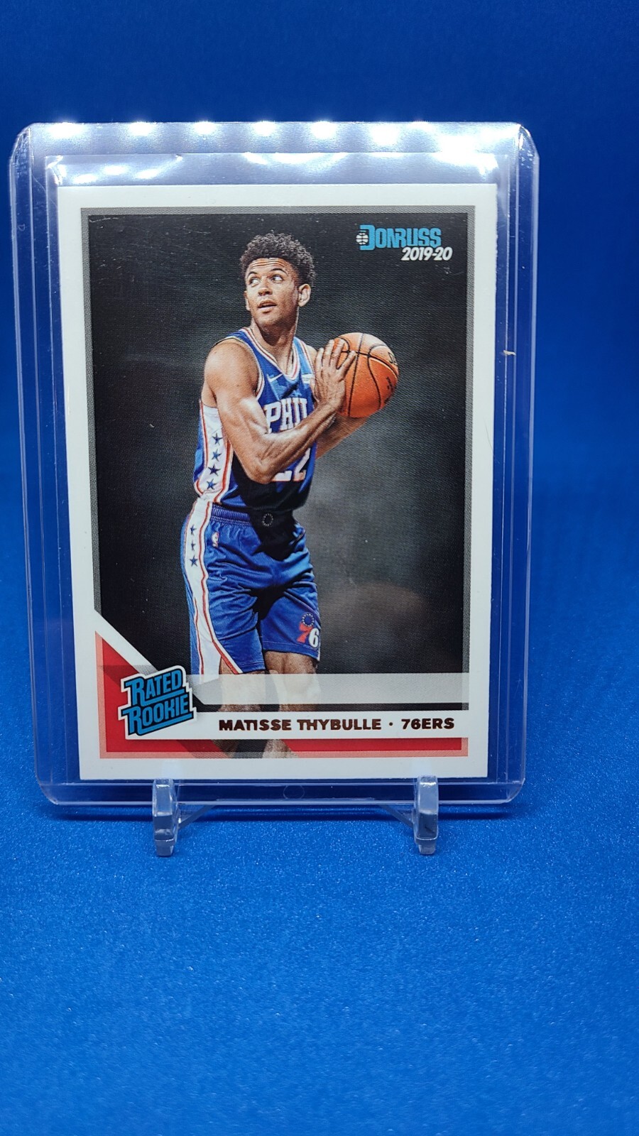 2019/20 Panini Donruss Matisse Thybulle Rated Rookie RC Philadelphia 76ers